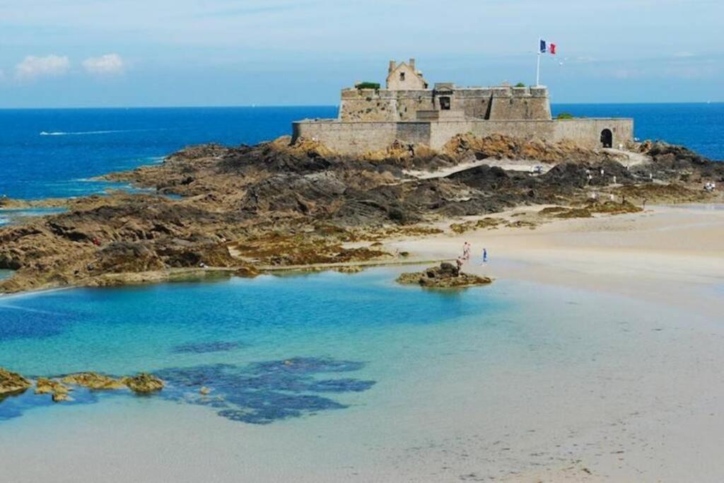Le Plongeoir De Bon-Secours Saint-Malo Exterior foto