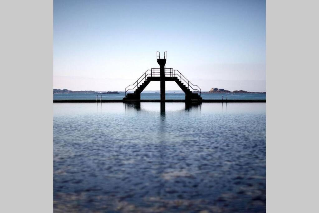 Le Plongeoir De Bon-Secours Saint-Malo Exterior foto
